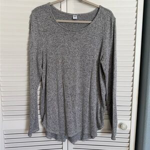 Old Navy Heathered Gray long sweater